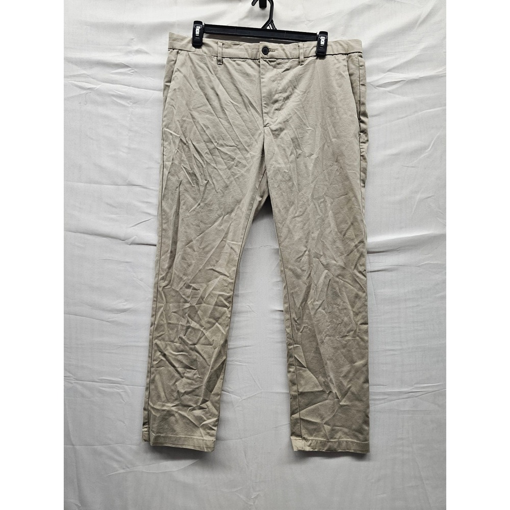 Goodfellow & Co Mens Slim Fit Chino Pants Tan Cotton Blend‎ Casual Size 38x32